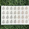 Golden Embossed Sheet A5 - EMB9