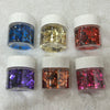 Heart Sequin - Multi set of 6