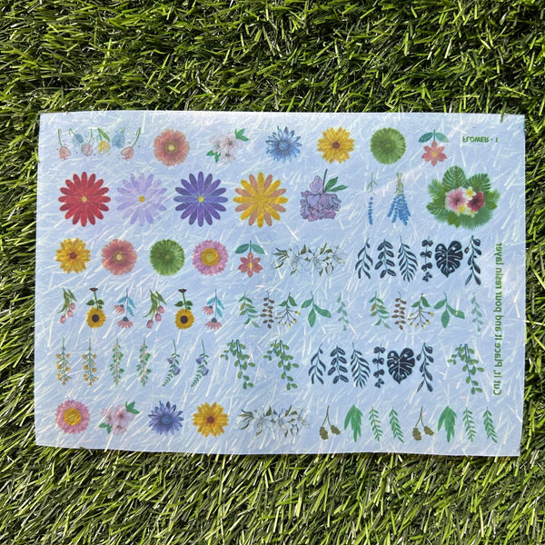 Insert A5 sheet Butterfly - INS16
