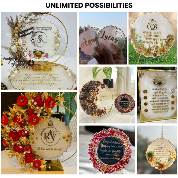 Resin Art Kit - All Inclusive ( Acadma Exclusive)