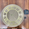 10” Clock Set with Ring - Golden