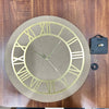 12” Clock Set with Ring - Golden