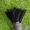 Pipecleaners Black - set of 100