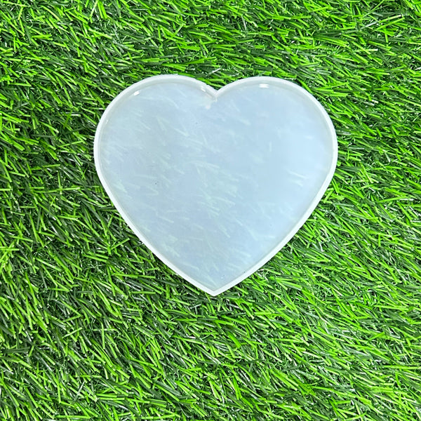 Heart Coaster Mould 4”X5mm