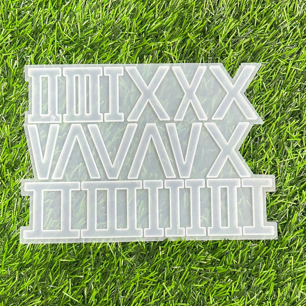 Roman Numbers for Clock Dial Mould