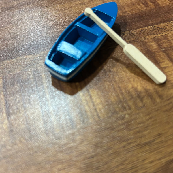 Boat with 2 oars - miniature