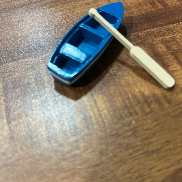 Boat with 1 oar - miniature