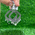Jhumka Bezel Diamond - Forest Green
