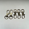 Lobster Keychain Silver - Set of 5
