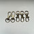 Lobster Keychain Silver - Set of 5