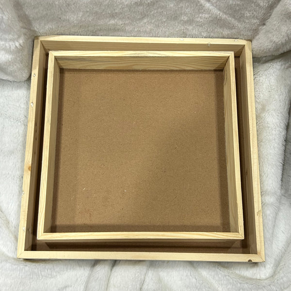 Wooden Frame Square - Pine Wood