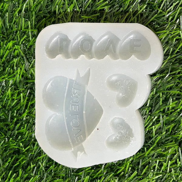 3D Heart Love Mould