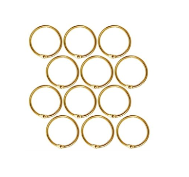 Book Binding Ring - 25 MM - Set of 12