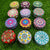 Mandala Pattern Candle Jar