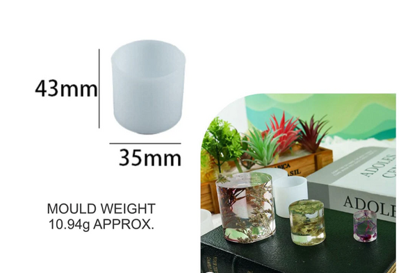 Mini Cylinder Candle Mould