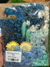 Dried Mix Flower - Blue Theme