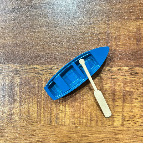 Boat with 1 oar - miniature
