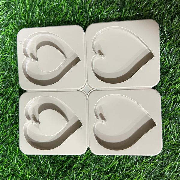 Wax Sachet Mould - Heart & Hole