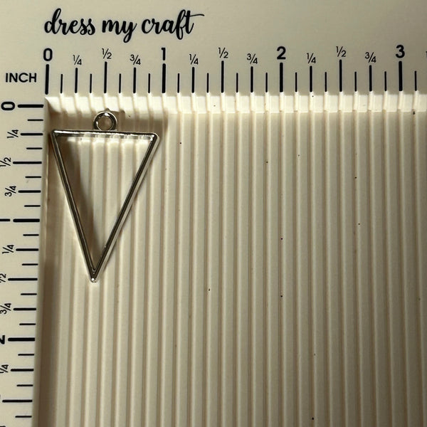 Triangle Bezel Silver