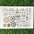 Golden Embossed Sheet A4 - EMB10