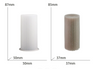 Cylindrical Candle Mould stripped
