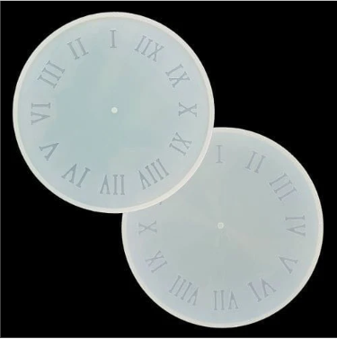 Roman Number Clock Dial Mould 12"
