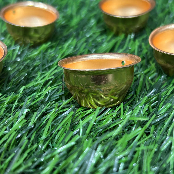 Round Metal Katori - Plain