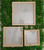 Wooden Frame Square Combo- Acrylic Base