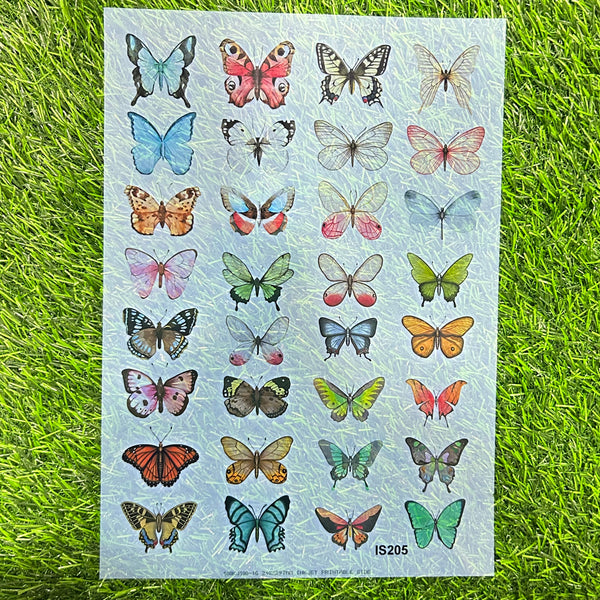 Insert sheet Butterfly - INS1