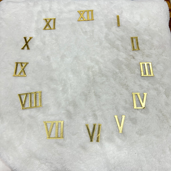 Golden Roman Numbers - 1”