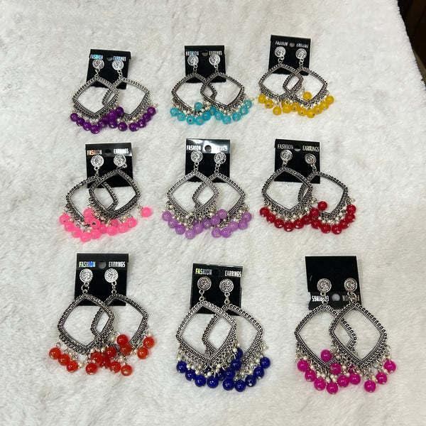 Jhumka Bezel - Diamond Colored