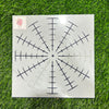 Number Placement Sheet - 12”