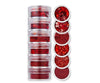 Glitter & Chunks - 6 in 1 Red