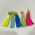 Mix Colour Tassel Big - set of 10