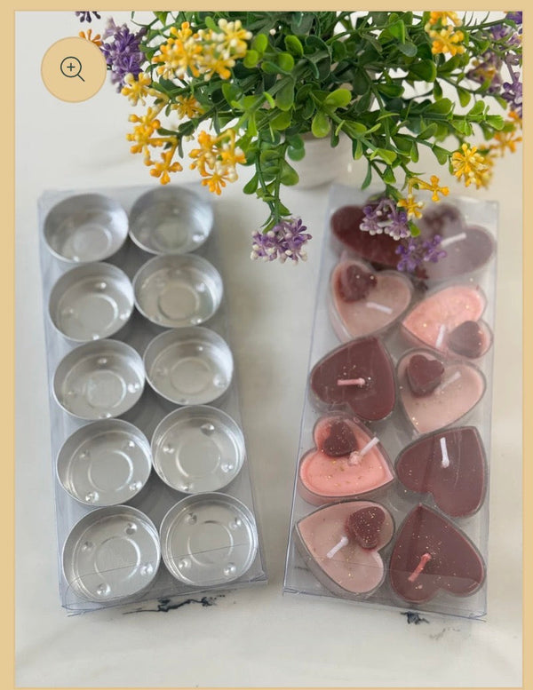 PVC T-light Pack - set of 50