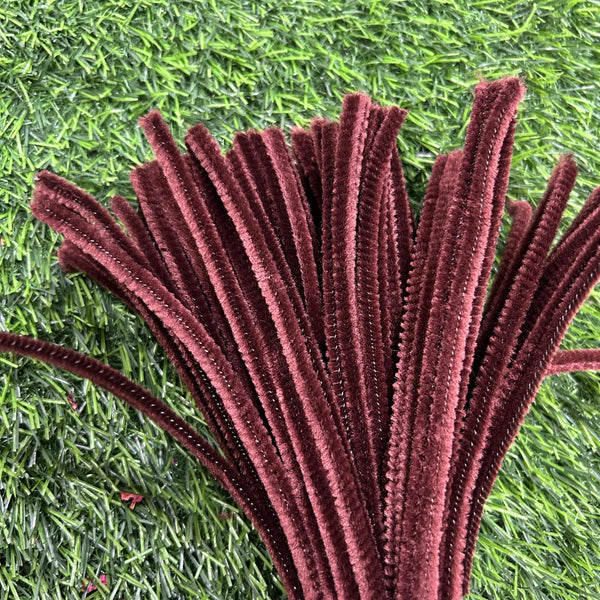 Pipecleaners Brown - set of 100