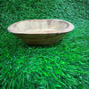 Wooden candle tray bowl 5”x3”