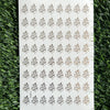 Golden Embossed Sheet A5 - EMB4