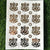 Golden Embossed Sheet A4 - EMB6