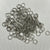 Connectors Ring ( Silver ) - 100 pcs