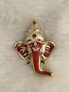 Ganesha Face Red - Set of 10