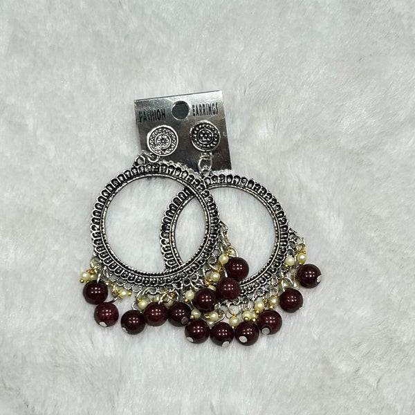 Jhumka Bezel - Round colored