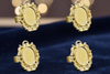 Gold Ring Bezel - Set of 5 GR3