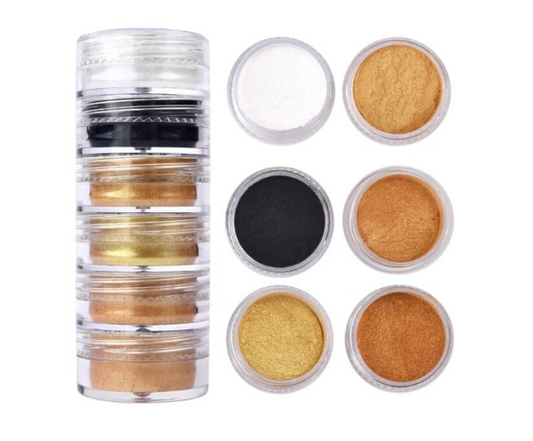 Pearl Mica Powder 6 - 6 Shades