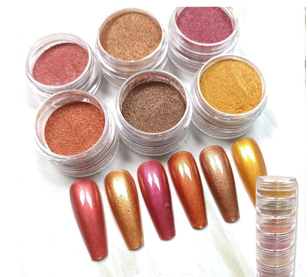 Pearl Mica Powder 6 - 6 Shades