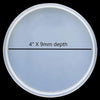 Round Coaster Silicon Mould 4"