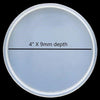Round Coaster Silicon Mould 4"