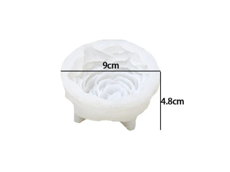 Peony 3D Candle Mould