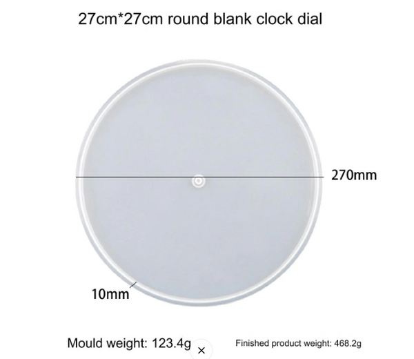 Clock Dial Mould - Round 11 "
