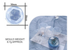 Diamond 3D Paper weight & Candle Mould - Small